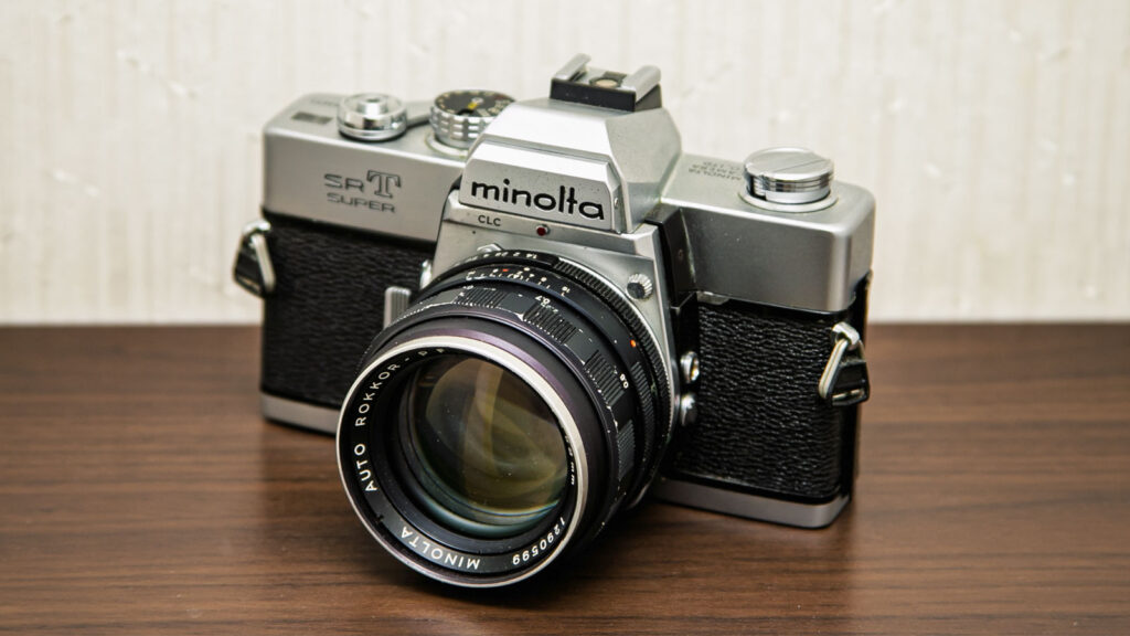 フィルムカメラ minolta SRT SUPER